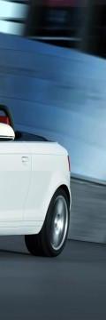 AUDI A3 Cabriolet 1.6 (102 Hp) Karakteristik teknis

