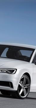 AUDI A3 Sedan (8V)  Karakteristik teknis

