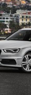 AUDI A3 Sportback (8V)  Karakteristik teknis
