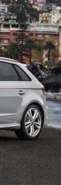 AUDI A3 Sportback (8V)  Karakteristik teknis
