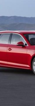 AUDI A4 V (B9) Avant 1.4 (150hp) Karakteristik teknis
