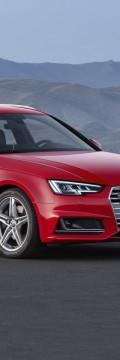 AUDI A4 V (B9) Avant 1.4 (150hp) Karakteristik teknis
