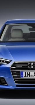 AUDI Generace
 A4 V (B9) Sedan 2.0d (150hp) Technické sharakteristiky
