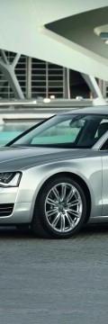 AUDI A8 (D4) Long 3.0d AT (204hp) Karakteristik teknis
