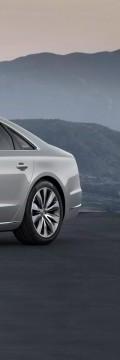 AUDI A8 (D4) Restyling 4.1d AT (385hp) 4x4 Karakteristik teknis
