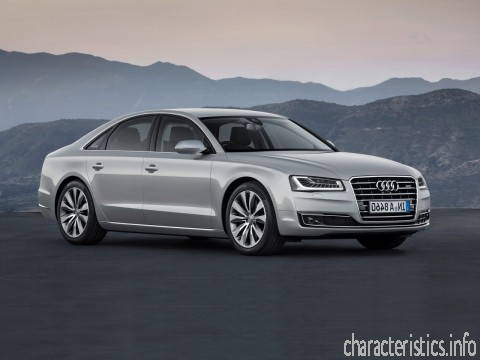 AUDI 世代
 A8 (D4) Restyling 4.0 AT (435hp) 4x4 技術仕様
