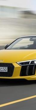 AUDI R8 II Roadster 5.2 AMT (540hp) 4x4 Karakteristik teknis
