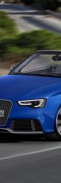 AUDI RS5 (Typ 8T) Cabriolet  Karakteristik teknis
