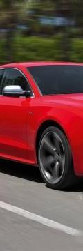 AUDI S5 Liftback Restyling  Karakteristik teknis
