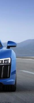 AUDI R8 II Coupe 5.2 AMT (540hp) 4x4 Karakteristik teknis
