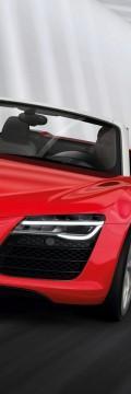 AUDI R8 Roadster Restyling 4.2 (430hp) 4x4 Karakteristik teknis
