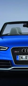 AUDI RS5 (Typ 8T) Cabriolet  Karakteristik teknis
