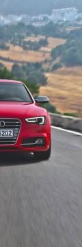 AUDI S5 Liftback Restyling  Karakteristik teknis
