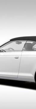 AUDI A3 Cabriolet 1.6 (102 Hp) Karakteristik teknis
