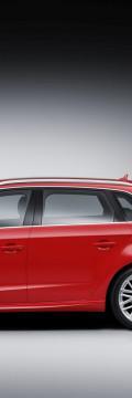 AUDI A3 III (8V) Sportback Restyling  Karakteristik teknis
