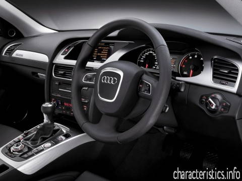 AUDI Поколение
 A4 allroad 3.0 TDI (240 Hp) quattro S tronic DPF Технически характеристики
