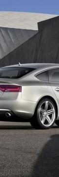 AUDI a5 liftback restyling 1.8 (177hp) Karakteristik teknis

