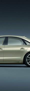 AUDI A8 (D4) 2.0 Hibrid AT (211hp) Karakteristik teknis
