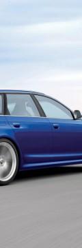 AUDI RS6 Avant (4F,C6)  Karakteristik teknis
