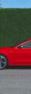 AUDI S5 Liftback Restyling  Karakteristik teknis
