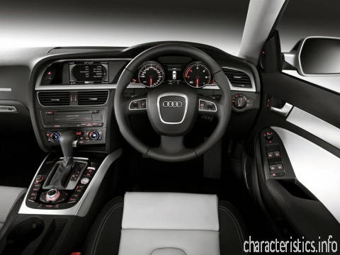 AUDI Покоління
 A5 Sportback (8TA) 2.7 TDI  (190 Hp) Технічні характеристики
