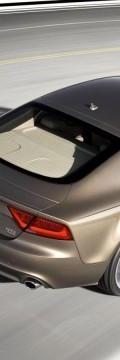 AUDI A7 Sportback (4G)  Karakteristik teknis
