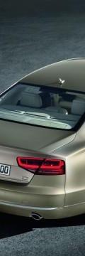 AUDI A8 (D4) 2.0 Hibrid AT (211hp) Karakteristik teknis
