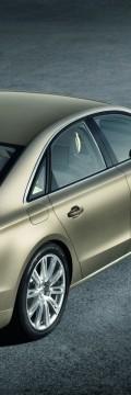 AUDI A8 (D4) 2.0 Hibrid AT (211hp) Karakteristik teknis
