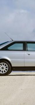 AUDI Coupe (89,8B) 2.8 E quattro (174 Hp) Karakteristik teknis
