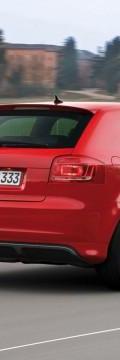 AUDI S3 (8P)  Karakteristik teknis
