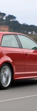 AUDI S3 (8P)  Karakteristik teknis
