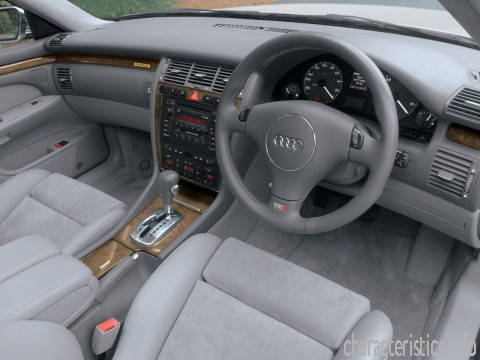 AUDI Поколение
 S8 (D2) 4.2 V8 (340 Hp) Технически характеристики
