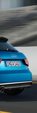 AUDI Génération
 A1 Restyling 1.4 (150hp) Spécifications techniques
