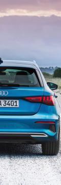 AUDI A3 IV Sportback  Karakteristik teknis
