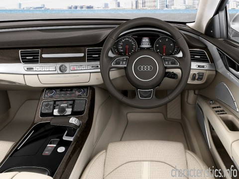 AUDI Поколение
 A8 (D4) Restyling 3.0d AT (250hp) 4x4 Технические характеристики
