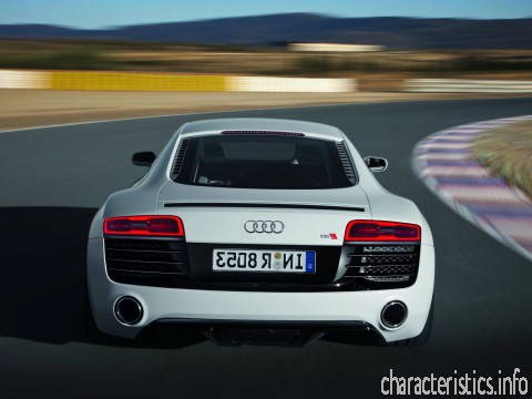 AUDI 世代
 R8 Coupe Restyling 5.2 (550hp) 4x4 技術仕様
