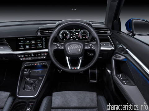 AUDI Покоління
 A3 IV Sportback 1.5 (150hp) Технічні характеристики
