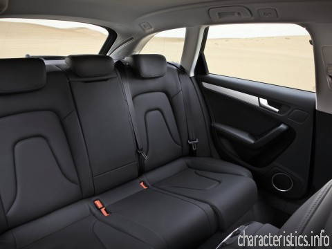 AUDI Покоління
 A4 allroad 2.0 TDI (170 Hp) quattro DPF Технічні характеристики

