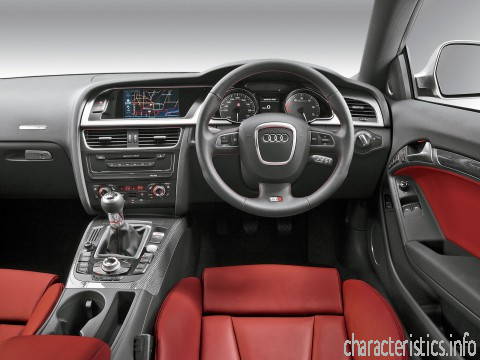 AUDI Поколение
 S5 4.2 V8 FSI (354Hp) tiptronic Технически характеристики
