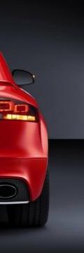 AUDI TT RS coupe  Karakteristik teknis
