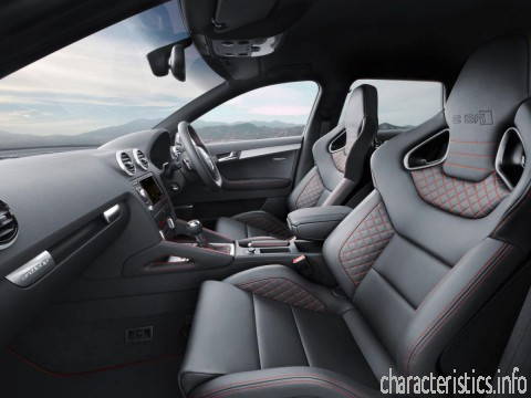 AUDI Generace
 RS3 Sportback (8P) 2.5 (340hp) AT 4WD Technické sharakteristiky
