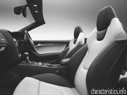 AUDI Generace
 S5 Cabriolet Restyling 3.0 AT (333hp) 4WD Technické sharakteristiky
