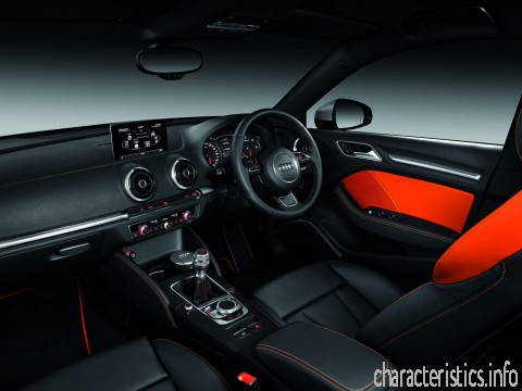AUDI Generasi
 A3 Sportback (8V) 1.6 TDI (105 Hp) Karakteristik teknis
