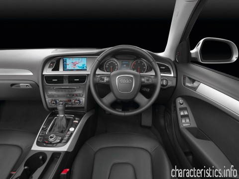 AUDI Покоління
 A4 Avant (B8) 1.8 TFSI (120Hp) Multitronic Технічні характеристики
