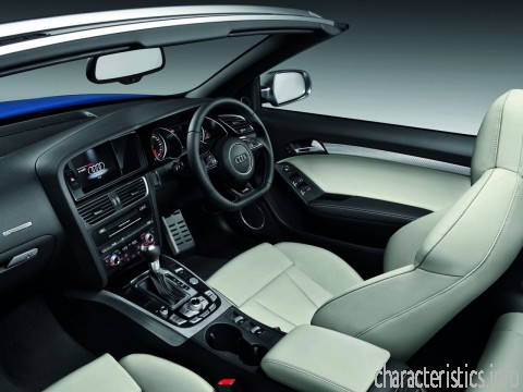 AUDI Generation
 RS5 (Typ 8T) Cabriolet 4.2 AMT (450hp) 4x4 Τεχνικά χαρακτηριστικά
