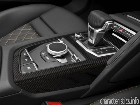 AUDI Generacja
 R8 II Roadster 5.2 AMT (540hp) 4x4 Charakterystyka techniczna
